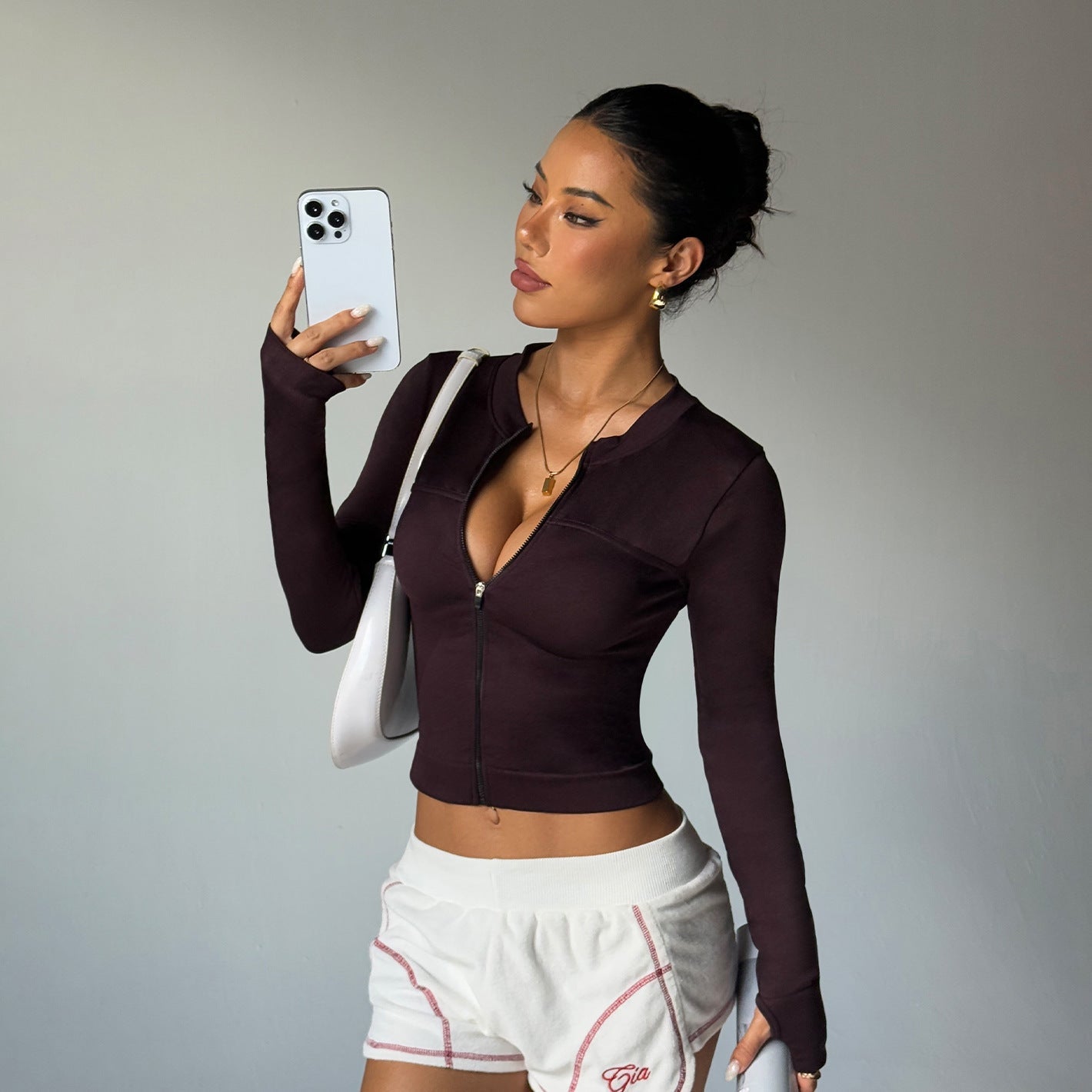 Veste de yoga à manches longues Sports