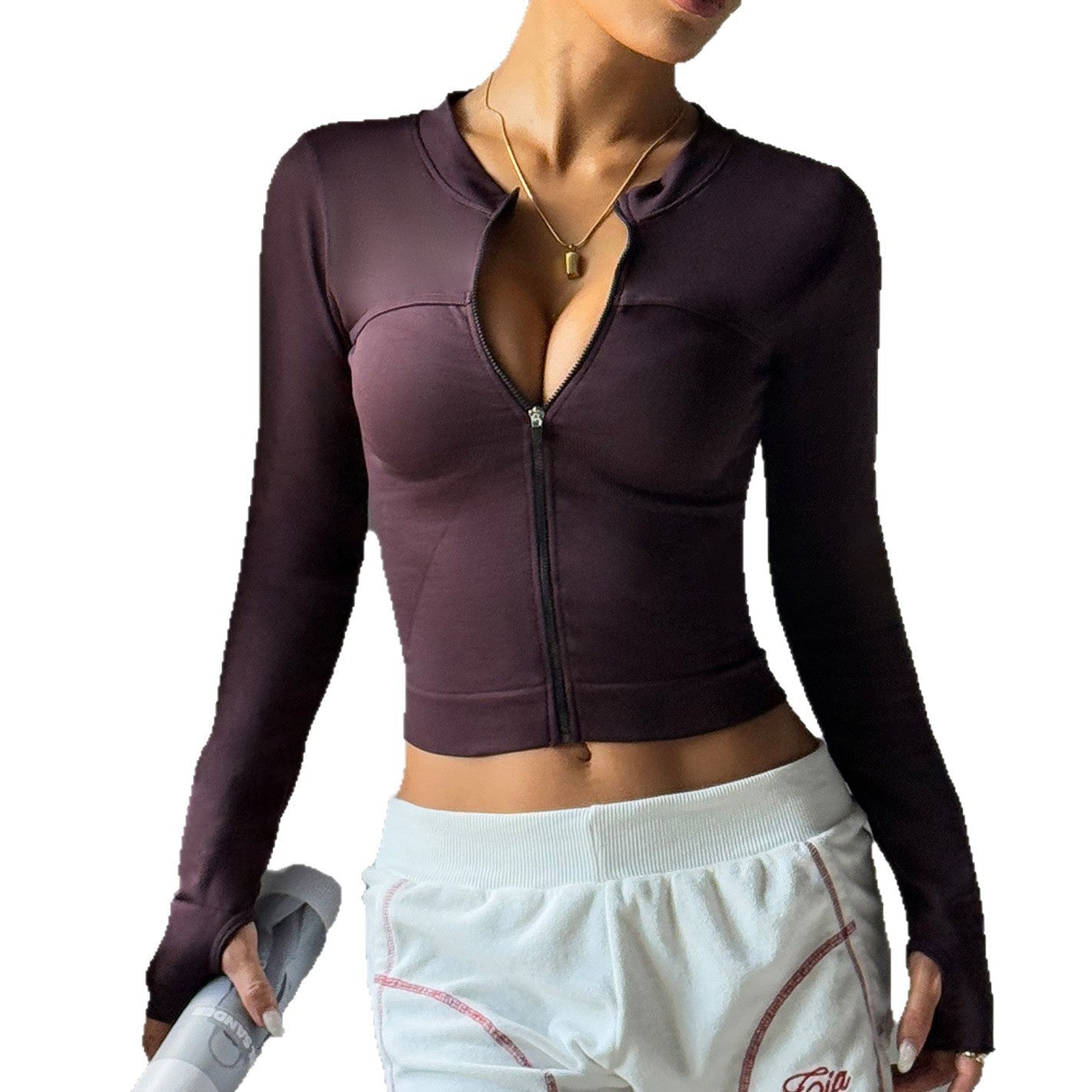 Veste de yoga à manches longues Sports